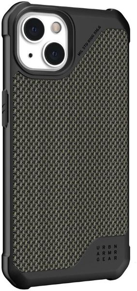 Чехол Uag Metropolis LT ткань Armortex для iPhone 13 6.1" оливковый (Kevlar-Olive) 11317O113972