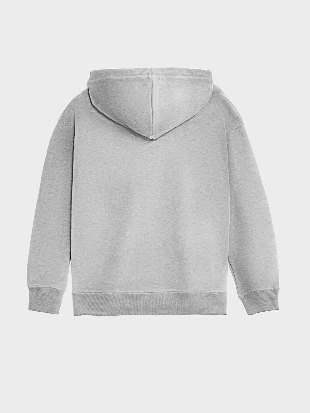 Худи Hardlunch Logo меланж серый