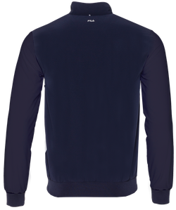 Мужская теннисная кофта Fila Jacket Max M - white/peacoat blue