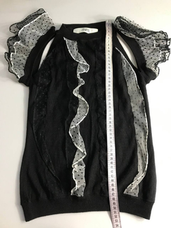 Джемпер Prabal Gurung с оригинальными вставками, визуально на 42 размер