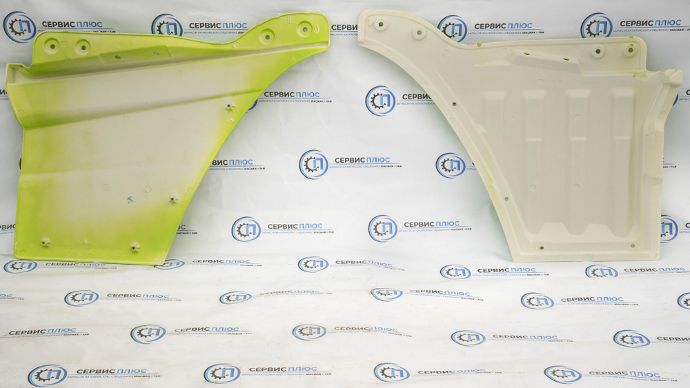 Накладка двери нижняя правая (пластиковая) зеленая X3000 DZ14251330156