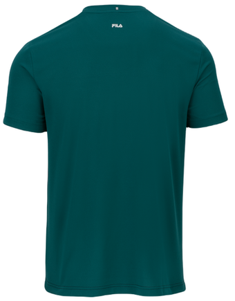 Футболка для мальчика теннисная Fila T-Shirt Mauri - бушлат синий/темно-бирюзовый