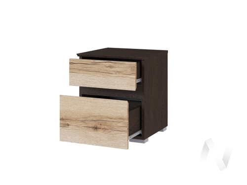 Тумба прикроватная Спальня Плейона (венге/дуб делано)