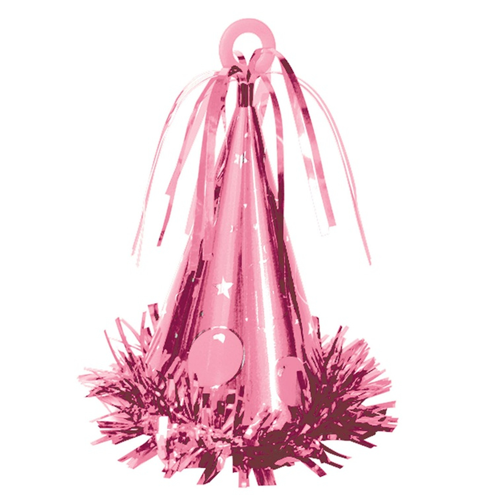 Грузик для шара Колпак 170гр (Розовый)