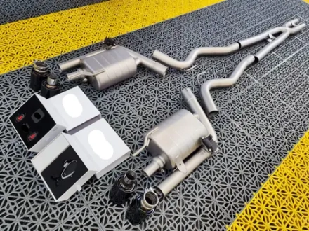 Выхлопная система с заслонками для Ford MUSTANG 5.0