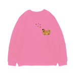 Свитшот "Пекинес и бабочки"