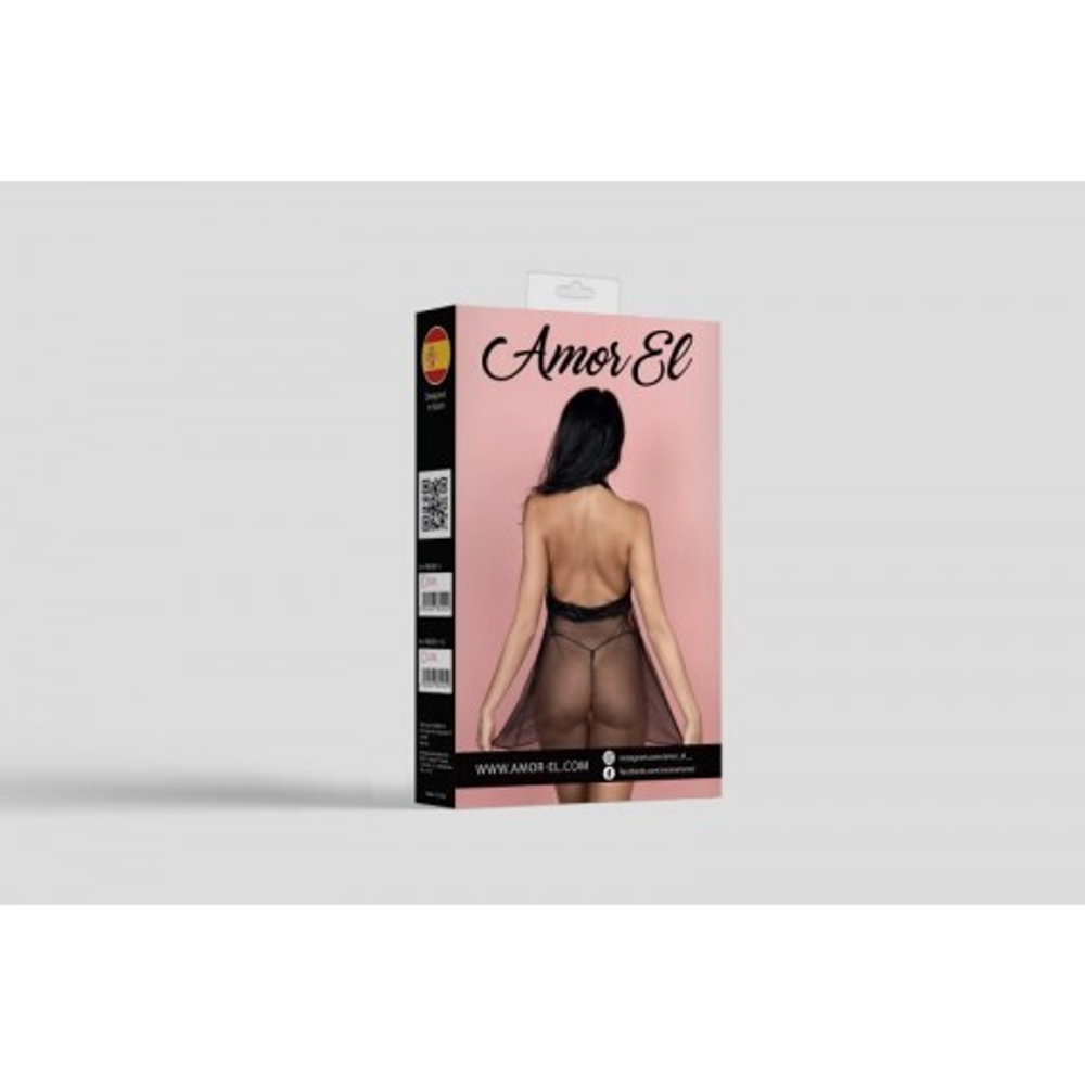 Эротическое платье Castalia L/XL черное