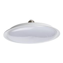 LED-U220-40W-4000K-E27-FR PLU01WH Лампа светодиодная. Форма UFO. матовая. Белый свет 4000K. Картон. ТМ Uniel