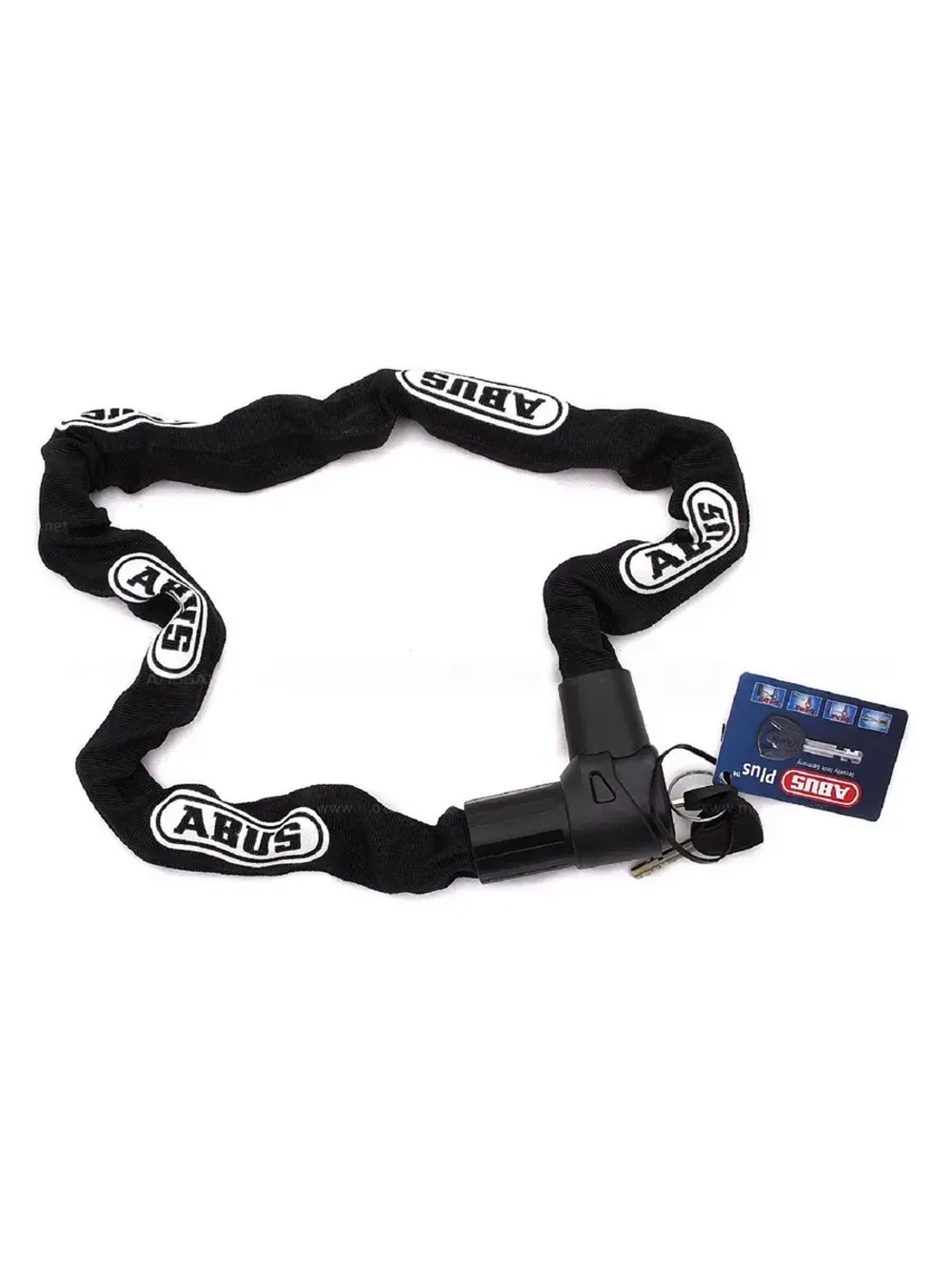 Цепь с замком 1010/110 black City Chain