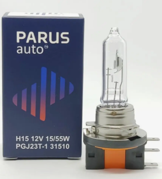 Автолампа H15 12V 15/55W (PGJ23t-1) ParusAuto #31510
