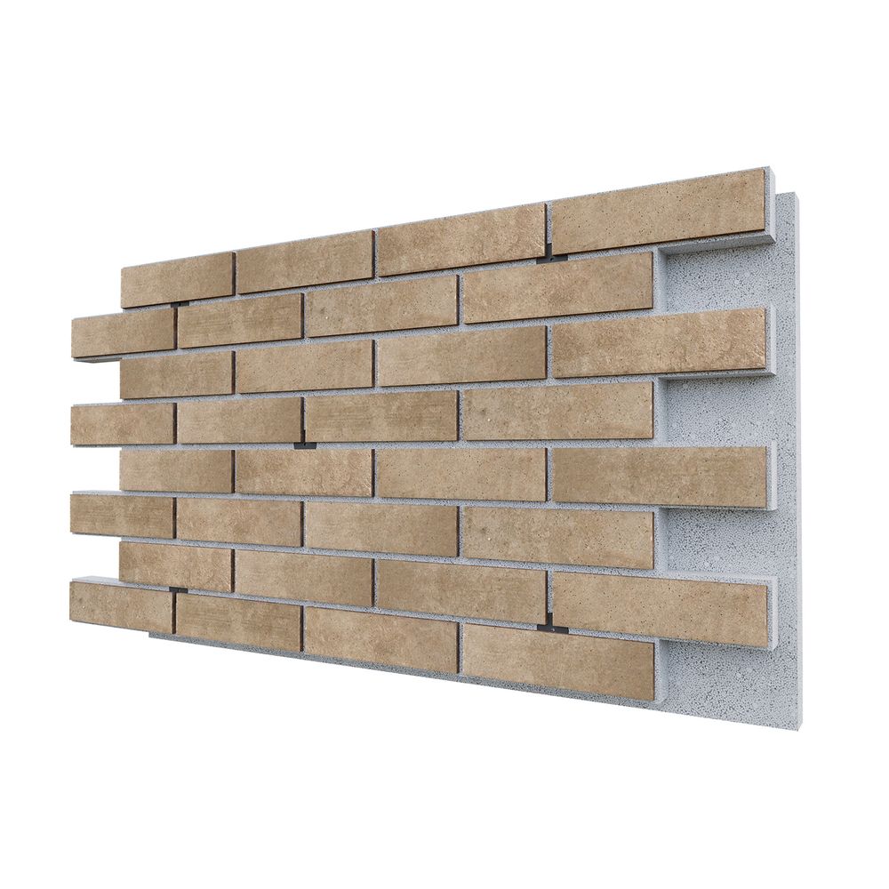 Негорючая термопанель ППС PRO Paradyz Viano Beige Elewacja 0,60 м², 1020x600 мм