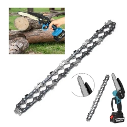 Шина и цепи для аккумуляторной мини пилы 8 дюймов, 45 звеньев