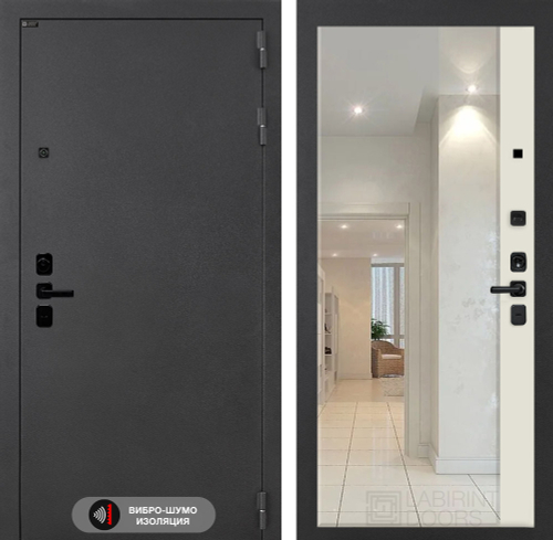 Акустиклаб зеркало Панорама ваннила веллюто