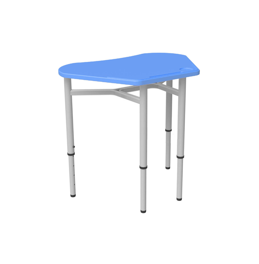 Стол Трапеция Пластик одноместный