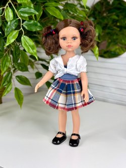 Кукла для девочки 32см Пепи виниловая (04672)