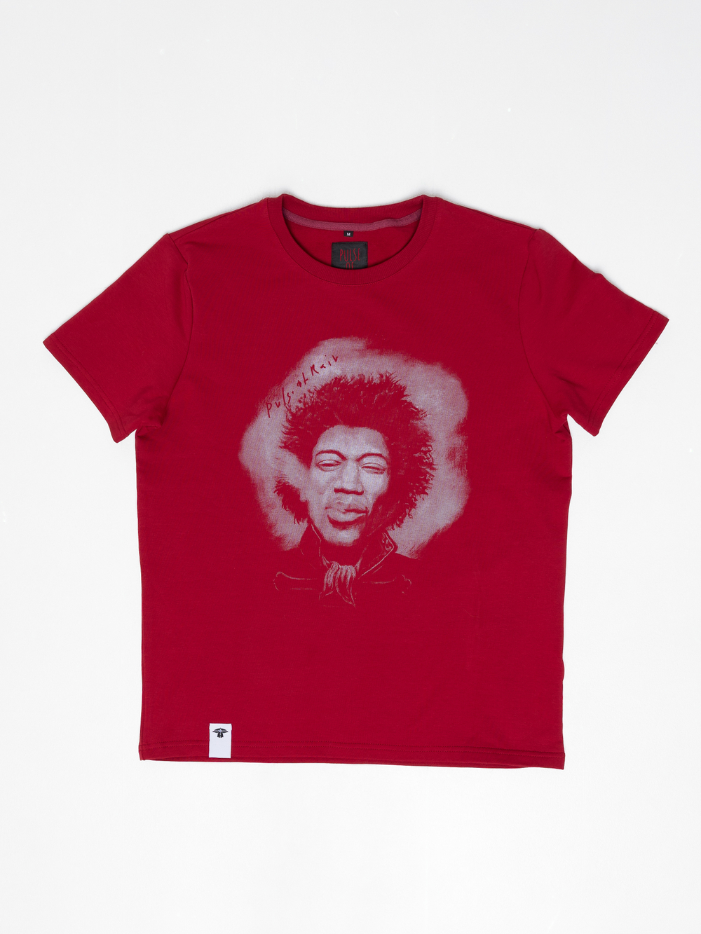 Футболка бордовая Jimi Hendrix