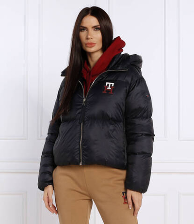 пуховая куртка monogram badge Tommy Hilfiger - темно-синий(WW0WW37479)