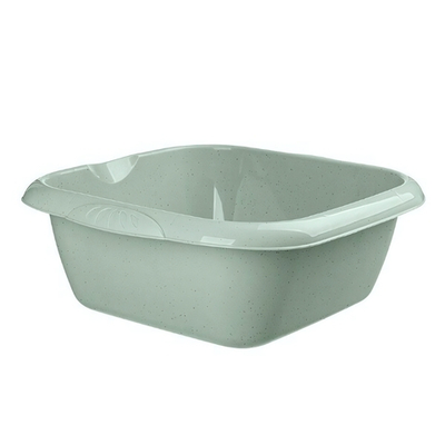 Таз универсальный "Greenland" квадратный 12л (зеленый флэк)