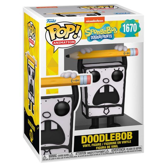 Фигурка Funko POP! Animation Spongebob SquarePants 25th Doodlebob (1670) 75733 / Фигурка Фанко ПОП! по мотивам мультсериала "Губка Боб Квадратные Штаны", ДудлБоб