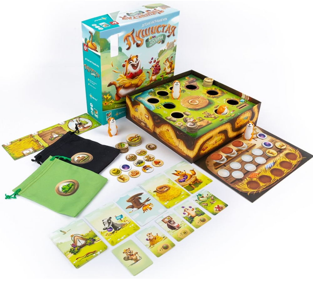Настольная игра "Пушистая долина"