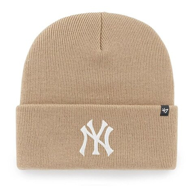Кепка 47Brand MLB New York Yankees Haymaker '47 Cuff Knit Beige Cap