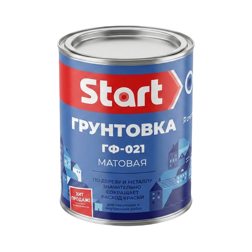 Грунт ГФ-021 START серый  0,8кг