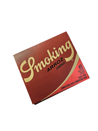 Бумага для сигарет "Smoking" Arroz 1 1/4 78мм 49л*50шт (Из риса) (Испания)