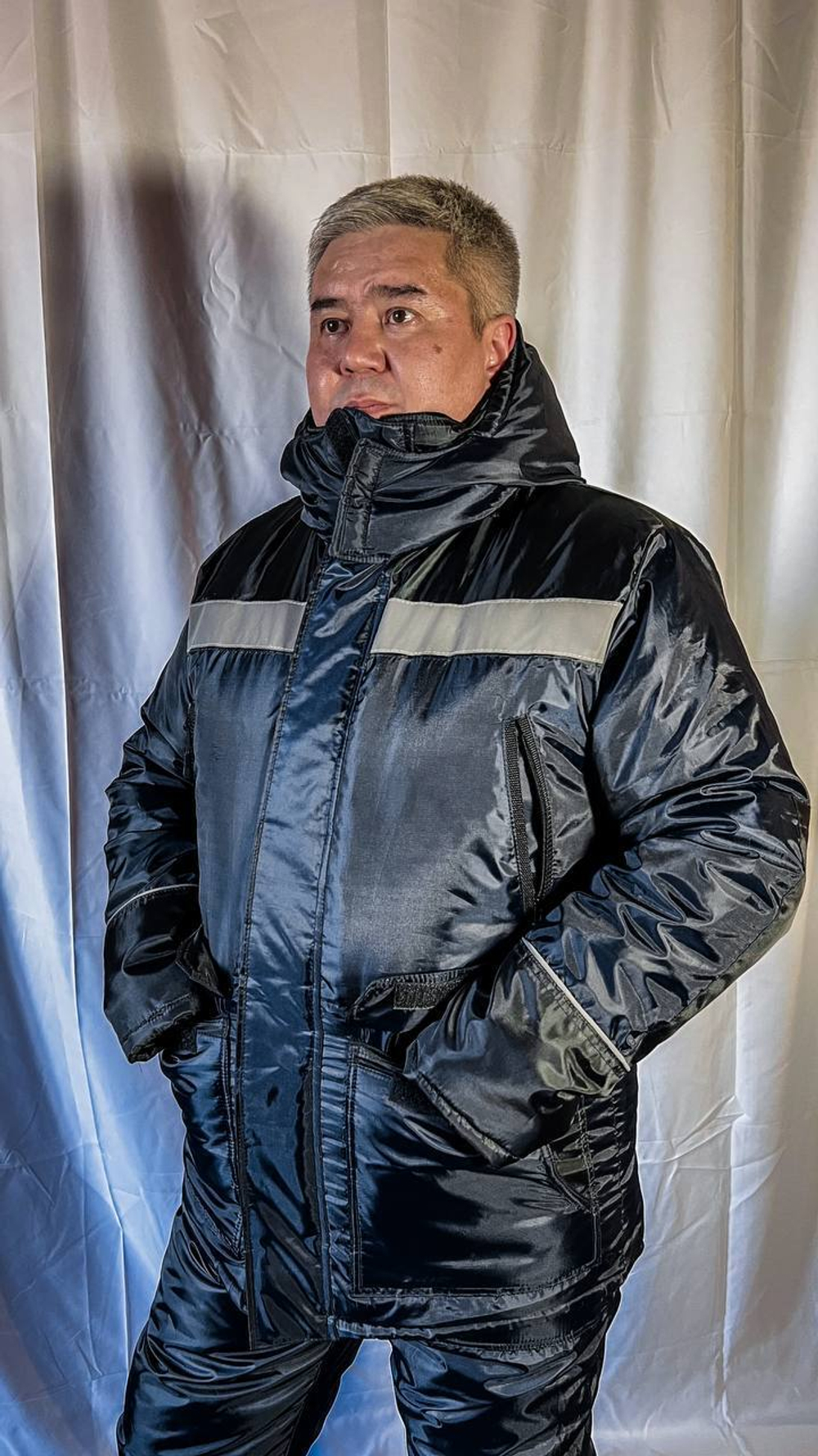 Костюм зимний "Монблан" синий (UZ)