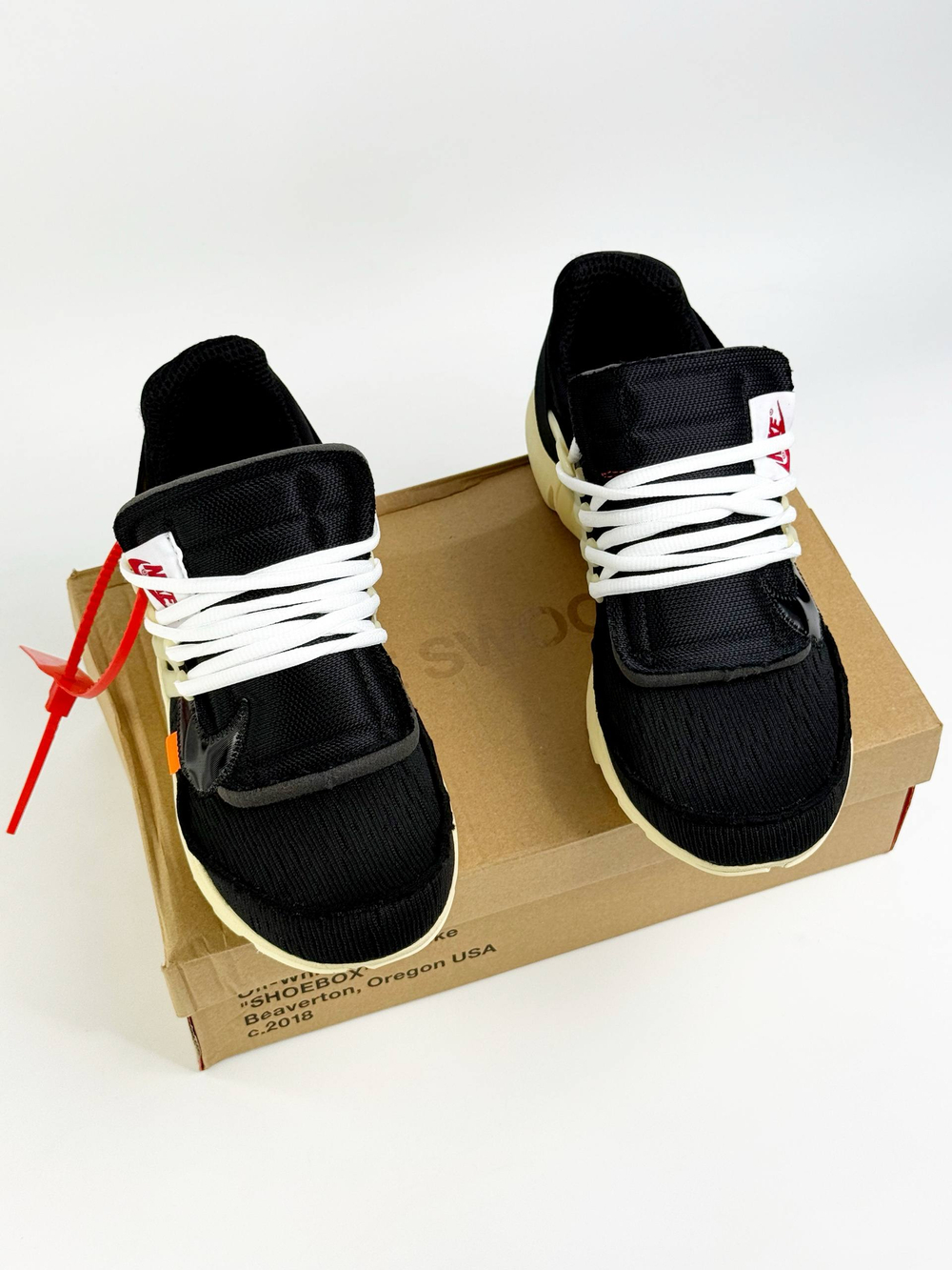 Кроссовки Nike Air Presto The Ten x Off-White #B232 (черн.)