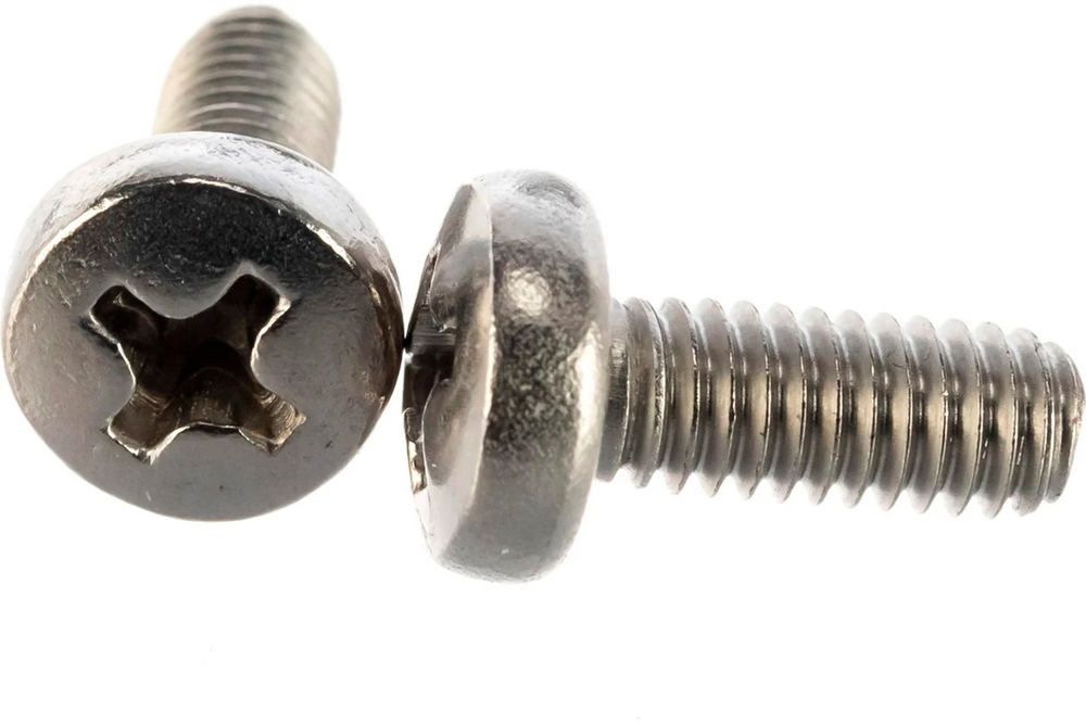 4х8 Винт полукруг. нерж. А2 DIN7985 PH (40 шт.)