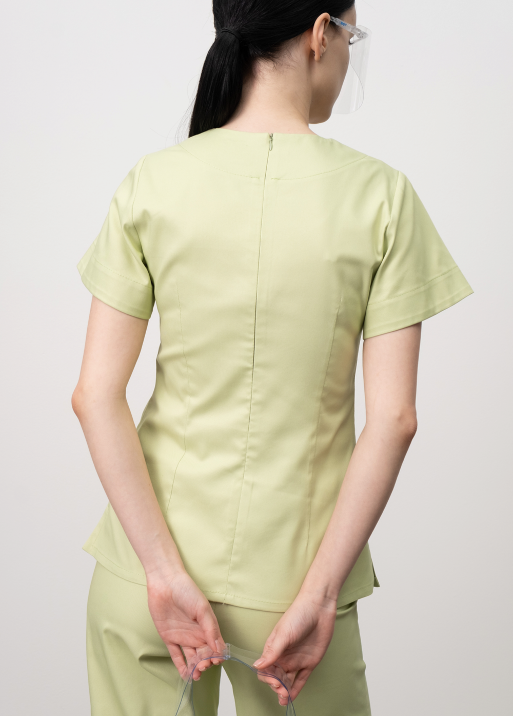 Медицинская туника широкий рукав