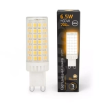 Лампа Gauss LED 6,5W G9 АС185-265V 770 lm 3000K керамика  107309106