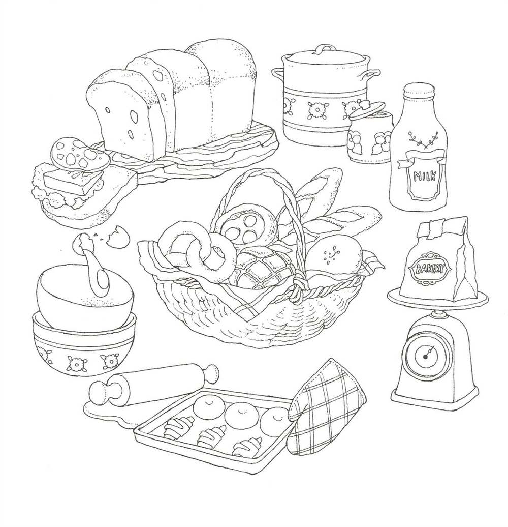 Dreaming Shop. Coloring Book (Korea)
