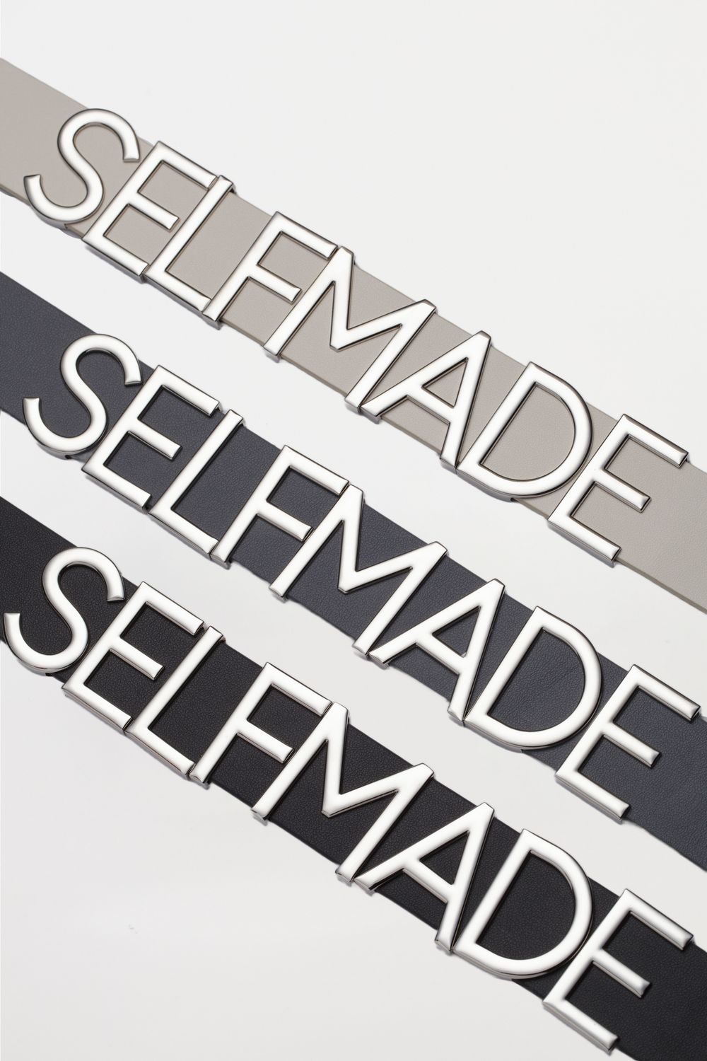 ШИРОКИЙ РЕМЕНЬ НА КОБУРНЫХ КНОПКАХ SELFMADE GRAPHITE