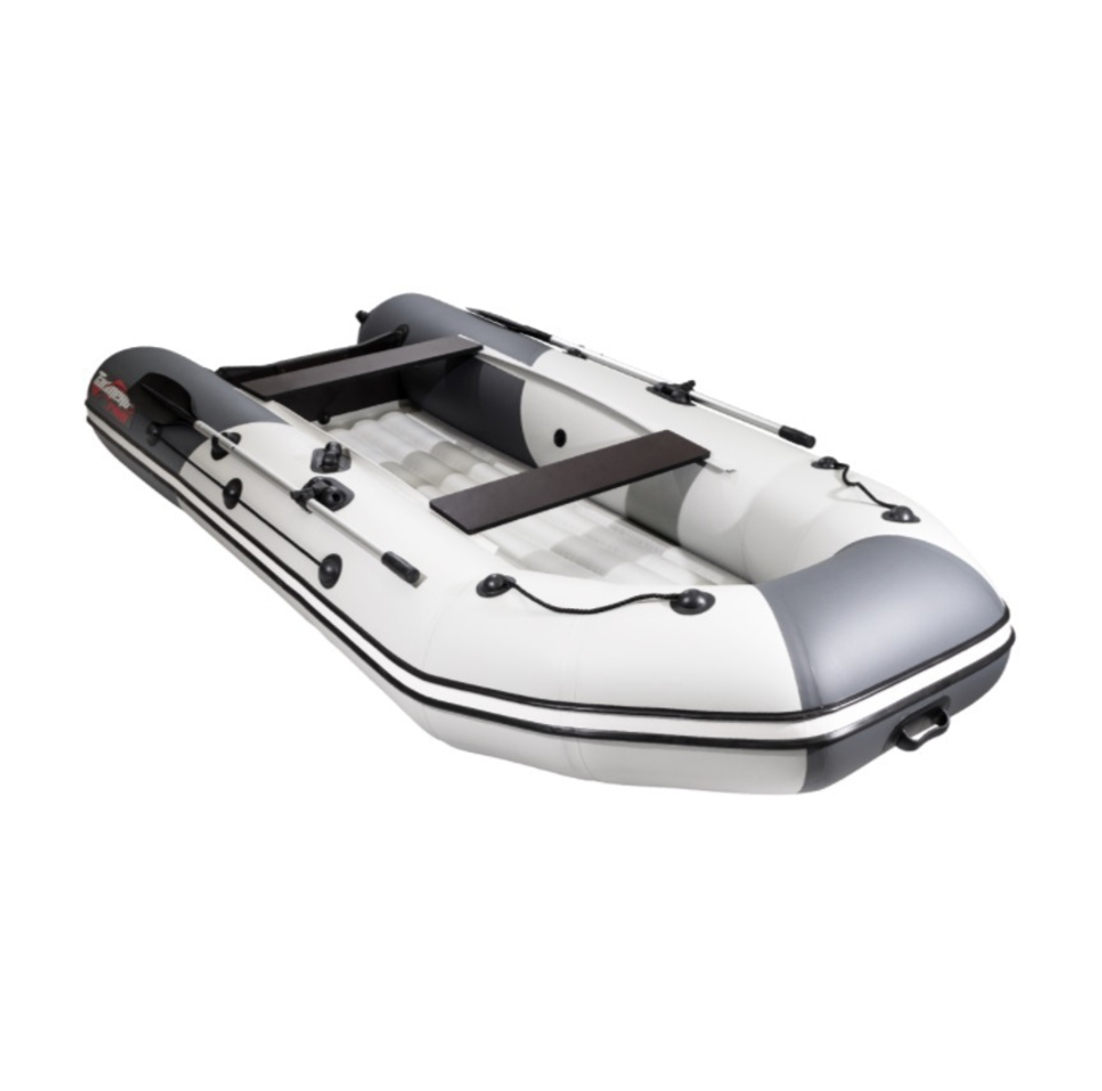 Лодка Таймень NX 4000 НДНД PRO Светло-серый/Графит