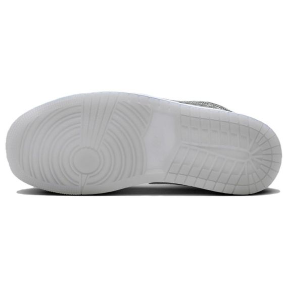 Jordan Air Jordan 1 Винтажные баскетбольные кроссовки с низким верхом Серовато-белый Женски