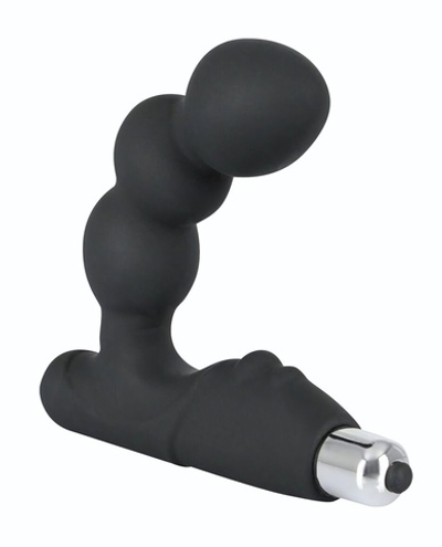 Стимулятор простаты с вибрацией Rebel Bead-shaped Prostate Stimulator (Цвет: черный)