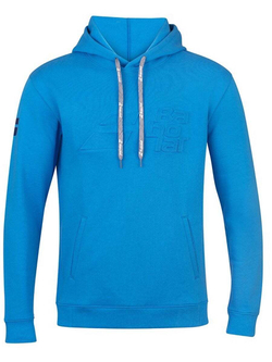 Куртка теннисная Babolat Exercise Hood Sweat Men - Blue