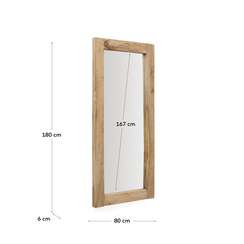 Maden Деревянное зеркало с натуральной отделкой 80 х 180 см