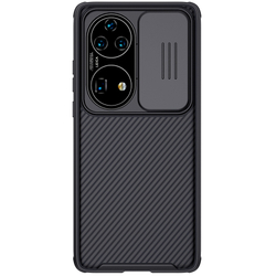 Чехол усиленный от Nillkin для Huawei P50Pro, серия CamShield Pro Case с защитной шторкой для камеры