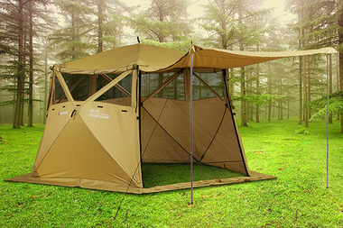 Шатер Higashi Chum Camp Olive (325х325см по диагонали).