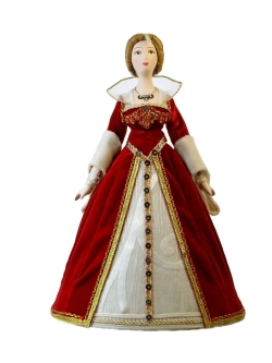 Кукла коллекционная Луиза Лотарингская, жена Генриха III