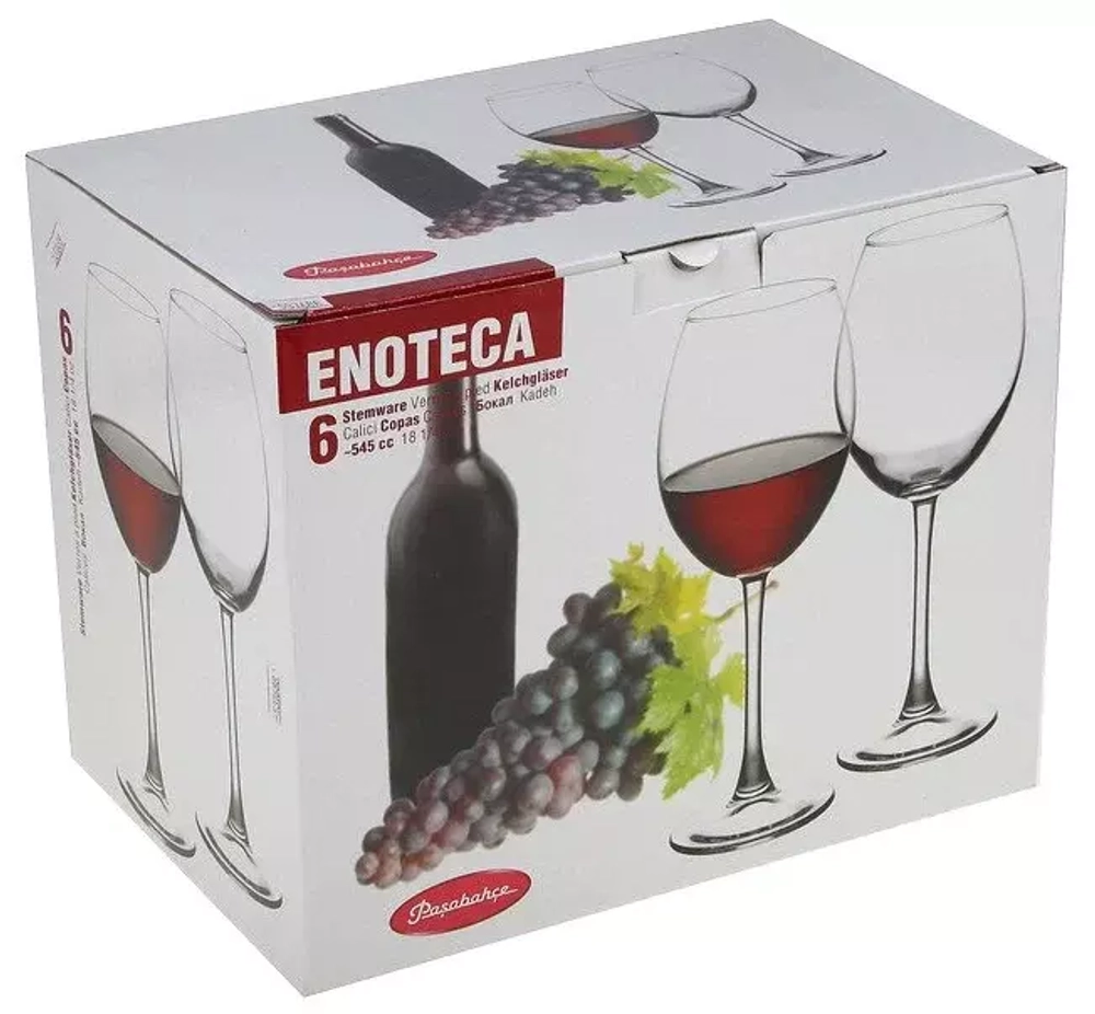 Набор  фужеров  ENOTECA для красного вина,  545 мл, 6 штук