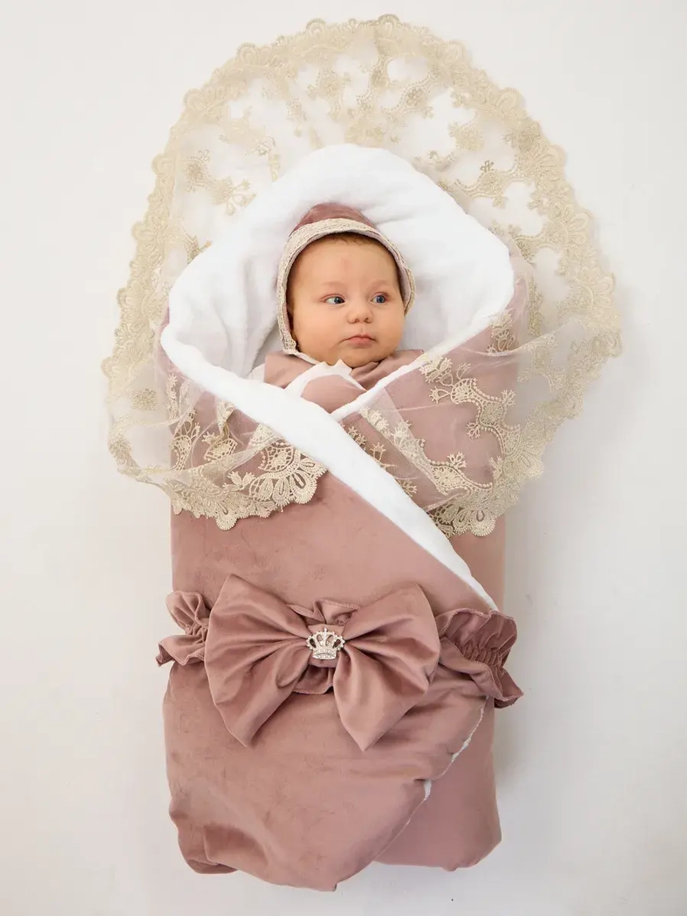 Комплект на выписку с переноской зимний