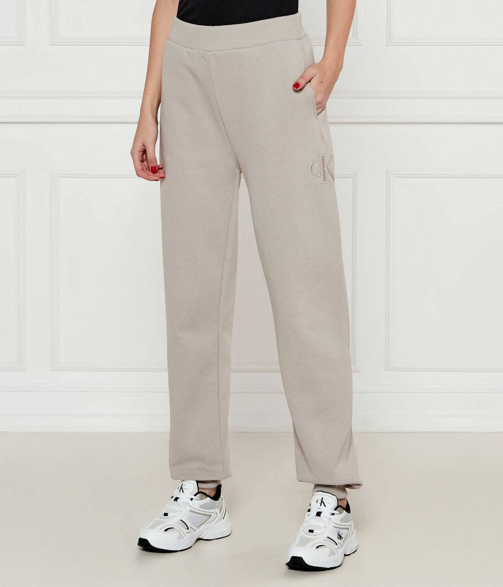 Спортивные штаны Calvin Klein Jeans - бежевый(J20J224841)