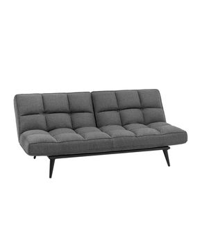 Диван Фьорд рогожка серый