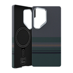 Кевларовый чехол MagSafe Benks ArmorAir Aurora для Samsung Galaxy S25 Ultra Тонкий чехол из арамидного волокна DuPont Kevlar плотностью 600 ден