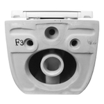 Унитаз подвесной AZARIO FLAVIA 515х360х360 слив "Торнадо", быстросъемное сиденье микролифт (AZ-0076-UQ1)