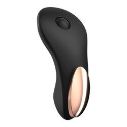 Бесшумный вибромассажер в трусики с пультом и приложением Satisfyer Little Secret