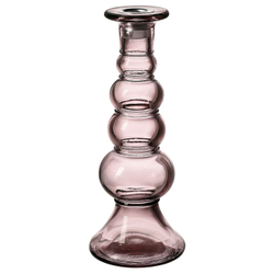 IKEA MYRMOSAIK  (ИКЕА МЙРМОСАИК)  -  Подсвечник, розовый, 22 см